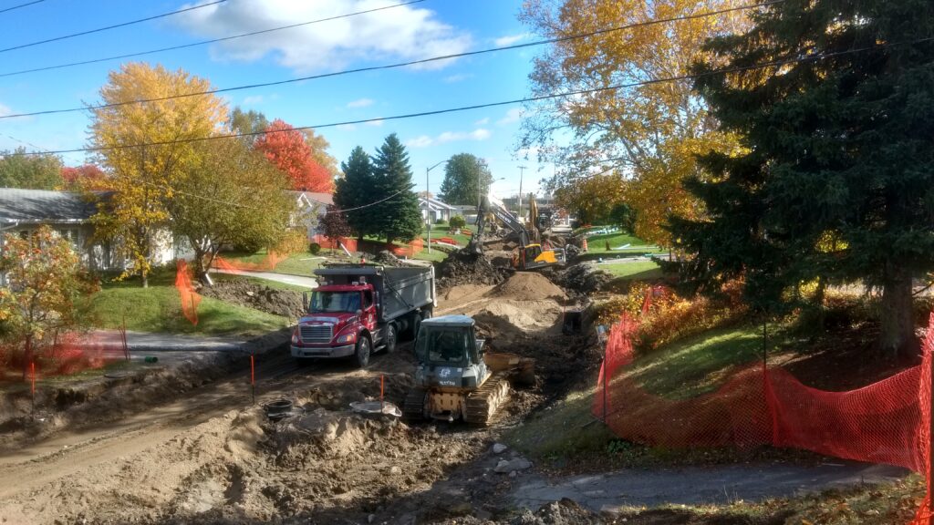 Ville de Saguenay - Réfection de rue